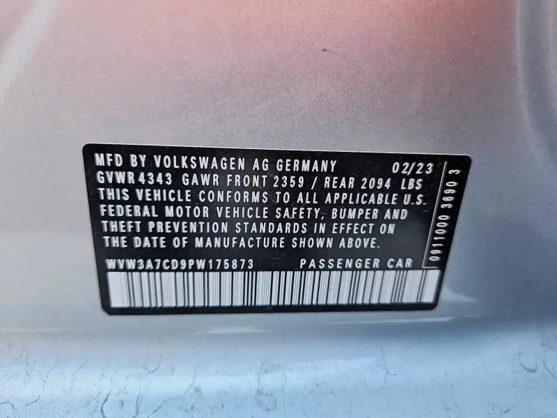 2023 VOLKSWAGEN GTI SE  