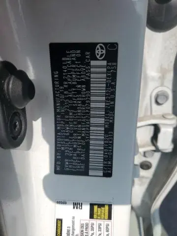 2020 TOYOTA COROLLA LE