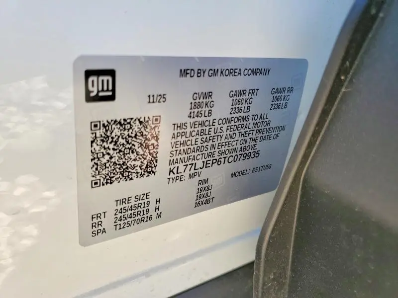 2026 CHEVROLET TRAX 2RS  
