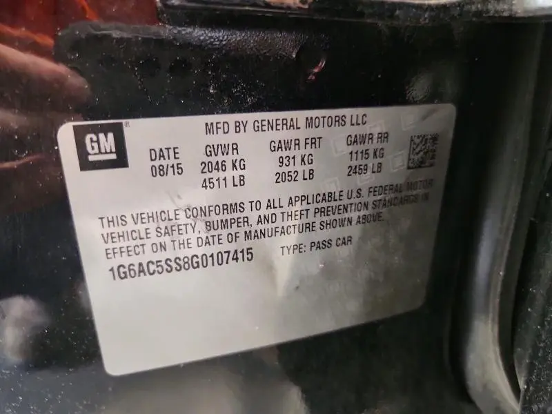 2016 CADILLAC ATS PERFORMANCE  