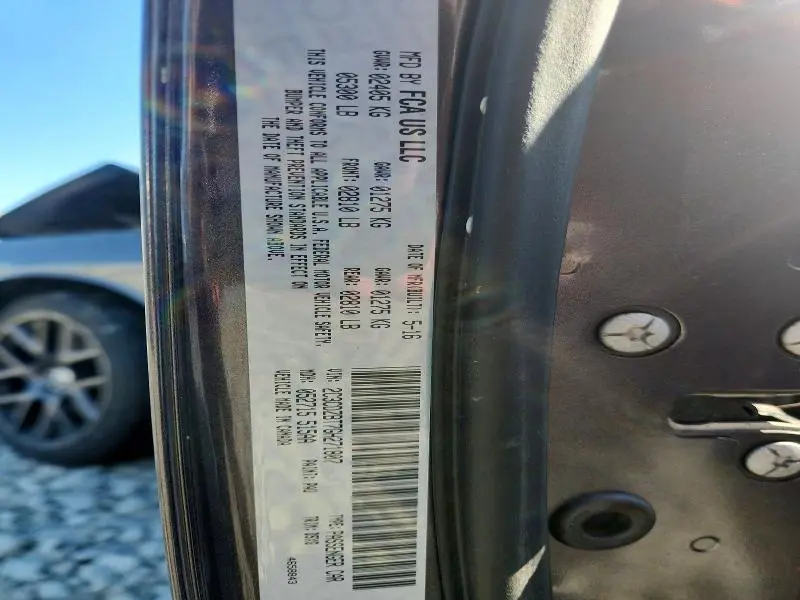 2016 DODGE CHALLENGER R  