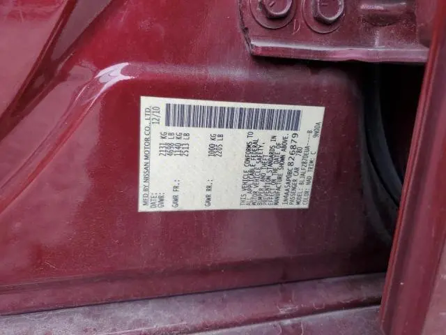 2011 NISSAN MAXIMA S  