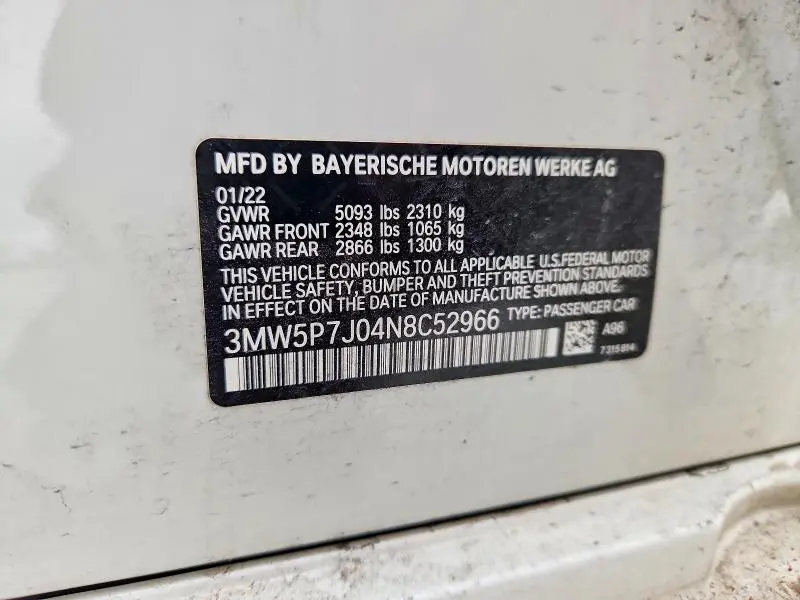 2022 BMW 330E   