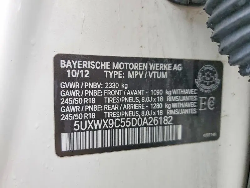 2013 BMW X3 XDRIVE28I  