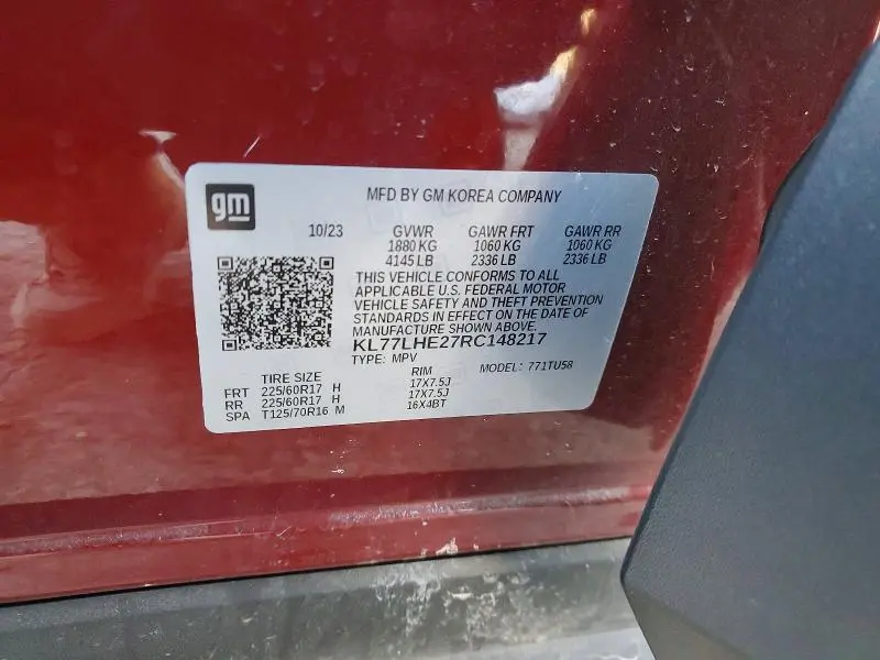 2024 CHEVROLET TRAX 1LT  