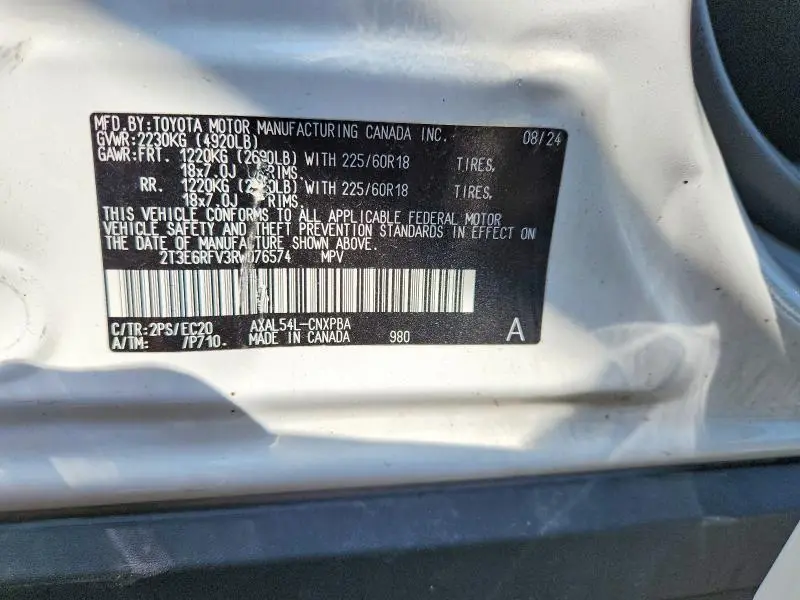 2024 TOYOTA RAV4 XSE  