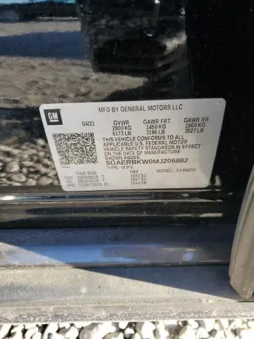 2021 BUICK ENCLAVE ESSENCE  