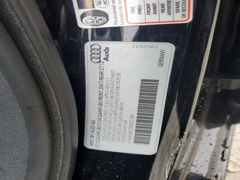 2013 AUDI A6 PREMIUM  