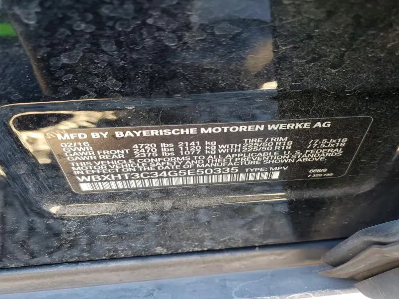 2016 BMW X1 XDRIVE28I  