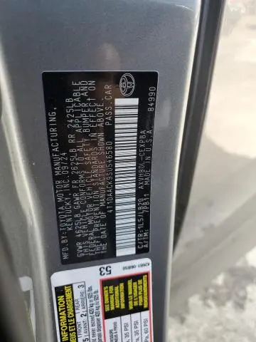 2025 TOYOTA CAMRY XSE  