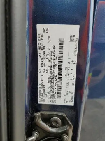 2017 FORD F150 SUPERCREW  