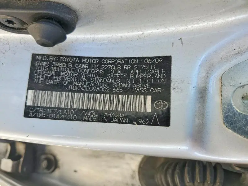 2010 TOYOTA PRIUS IV  