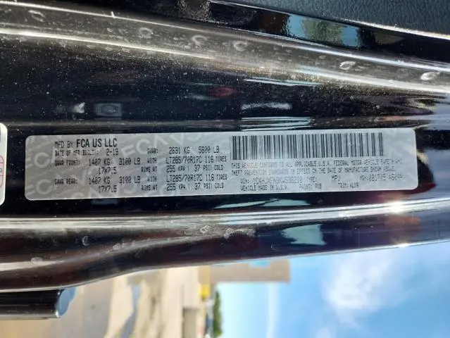 2019 JEEP WRANGLER UNLIMITED RUBICON  