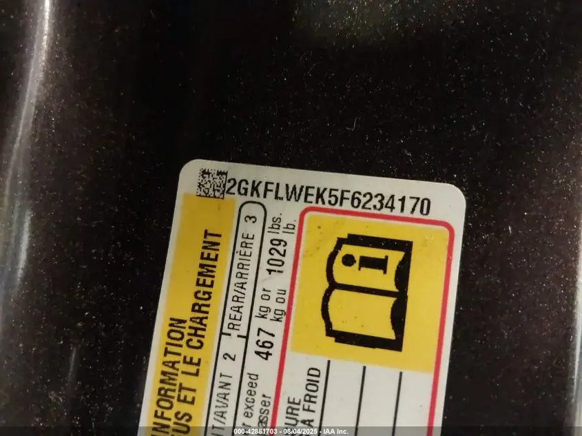 2015 GMC TERRAIN SLE-2