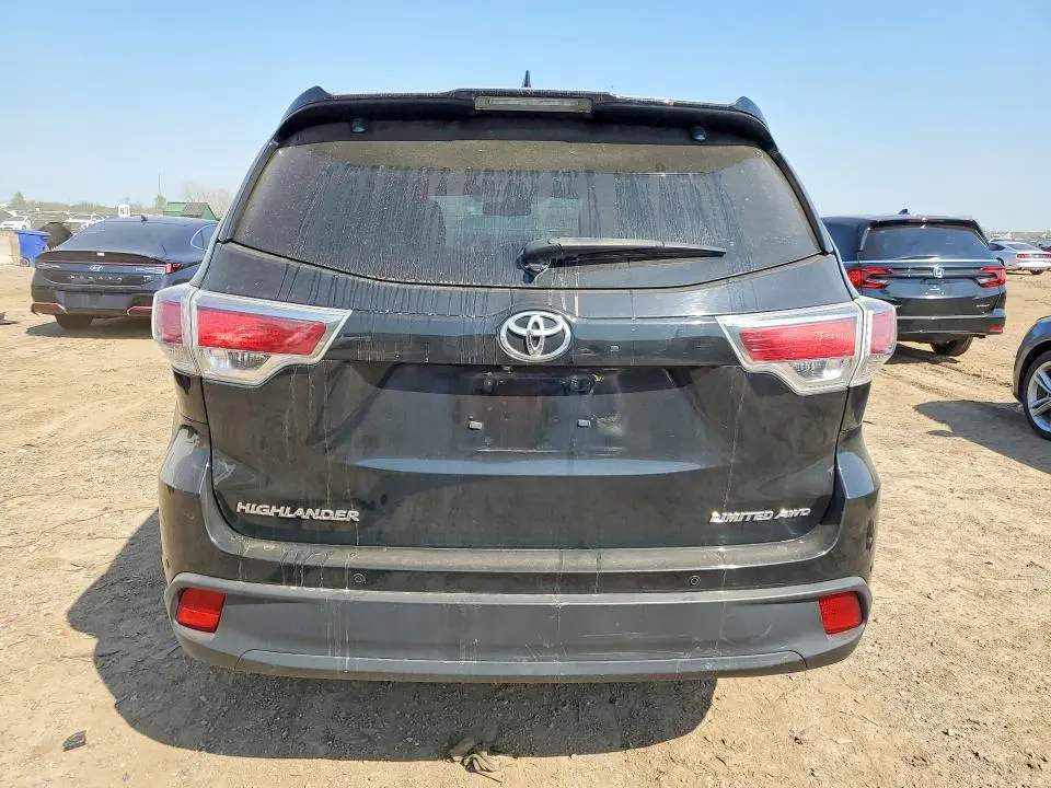 2014 TOYOTA HIGHLANDER LIMITED PLATINUM  