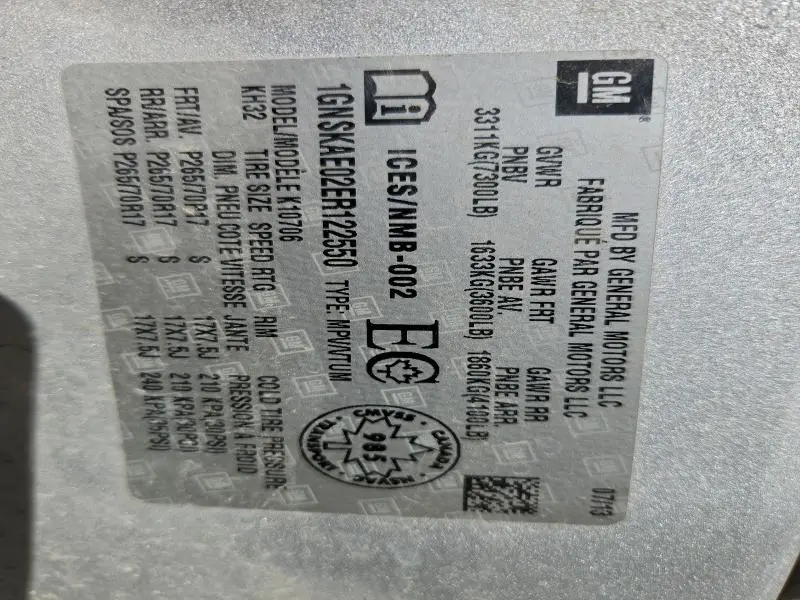 2014 CHEVROLET TAHOE K1500 LS  