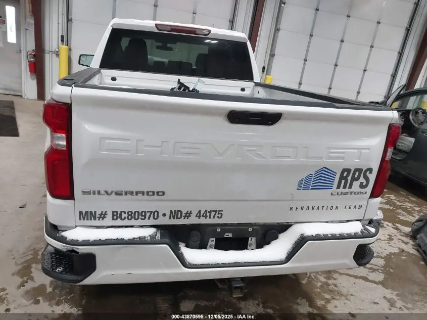 2021 CHEVROLET SILVERADO 1500 4WD DOUBLE CAB STANDARD BED CUSTOM