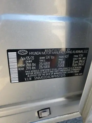 2023 HYUNDAI SANTA FE SEL  