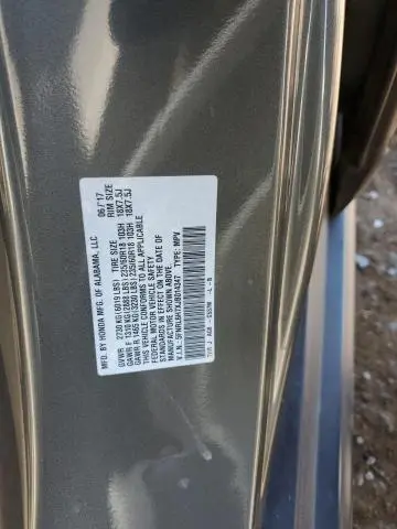 2018 HONDA ODYSSEY EXL  