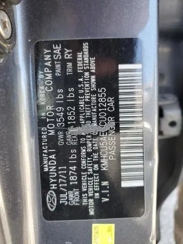 2012 HYUNDAI ACCENT GLS