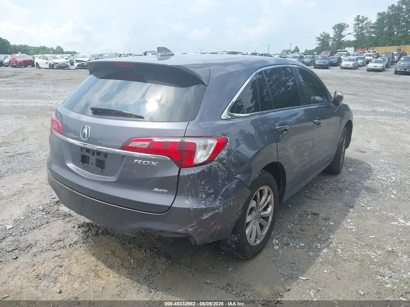 2017 ACURA RDX ACURAWATCH PLUS PACKAGE