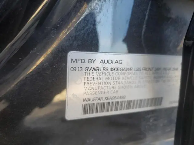 2014 AUDI A4 PREMIUM PLUS  