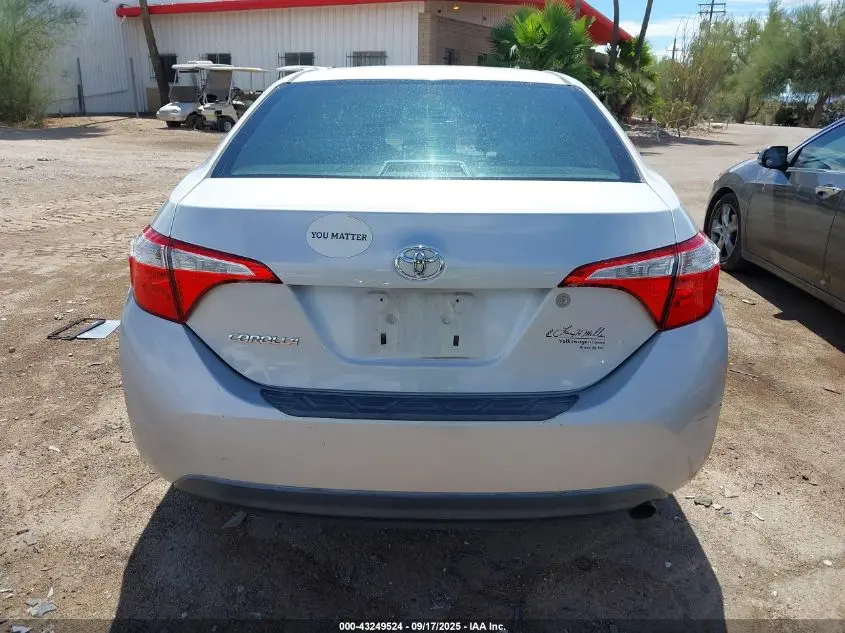 2016 TOYOTA COROLLA L