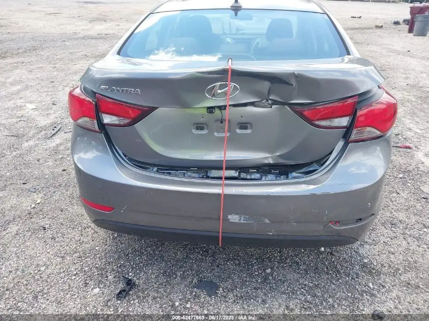 2016 HYUNDAI ELANTRA VALUE EDITION