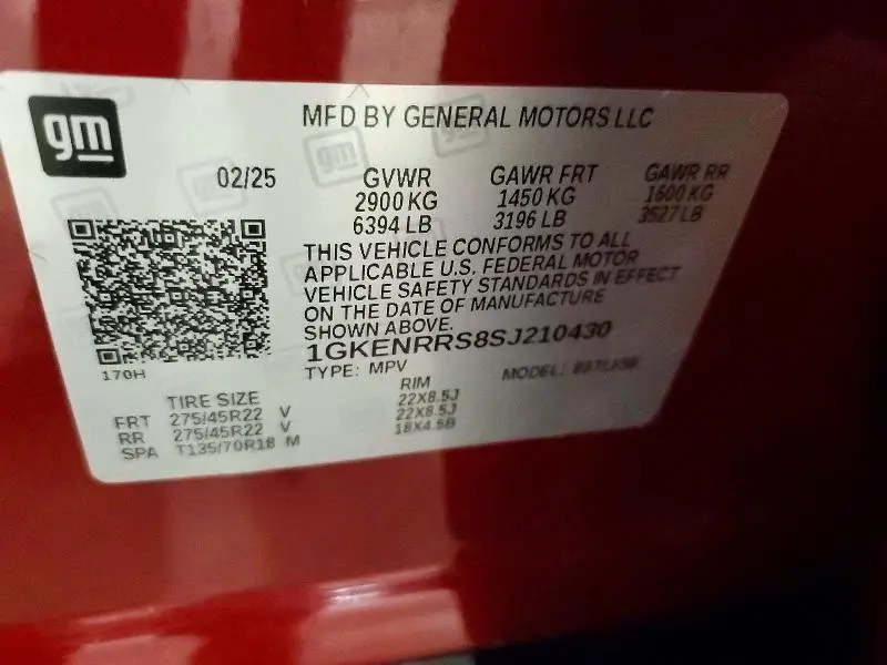 2025 GMC ACADIA DENALI  