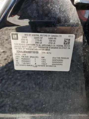 2014 CHEVROLET EQUINOX LT  