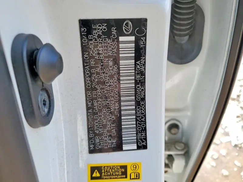 2014 LEXUS ES 350 BASE  