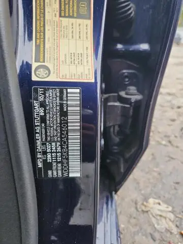 2012 MERCEDES-BENZ E 350  