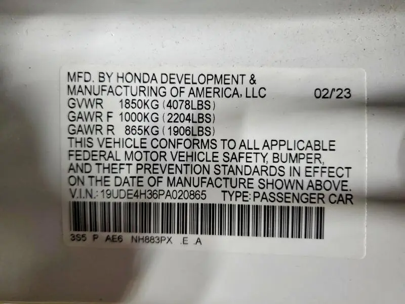 2023 ACURA INTEGRA A-SPEC  