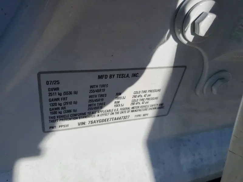 2026 TESLA MODEL Y   