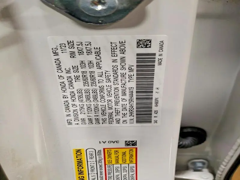 2024 HONDA CR-V EXL  