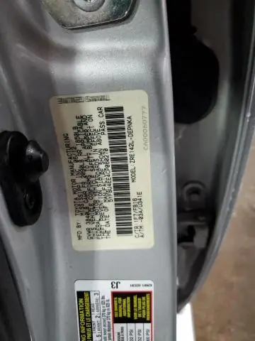 2012 TOYOTA COROLLA BASE  