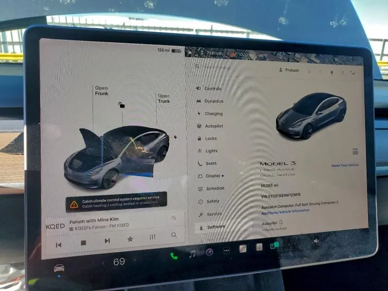 2022 TESLA MODEL 3   