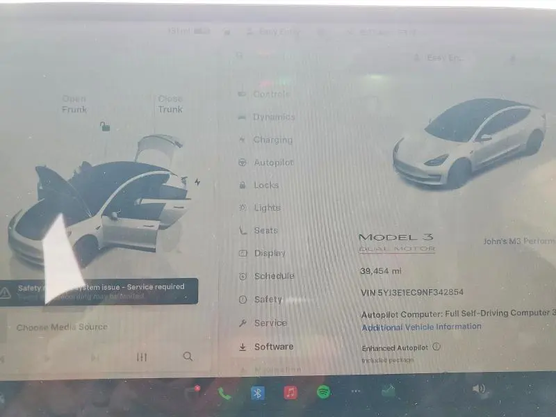 2022 TESLA MODEL 3   