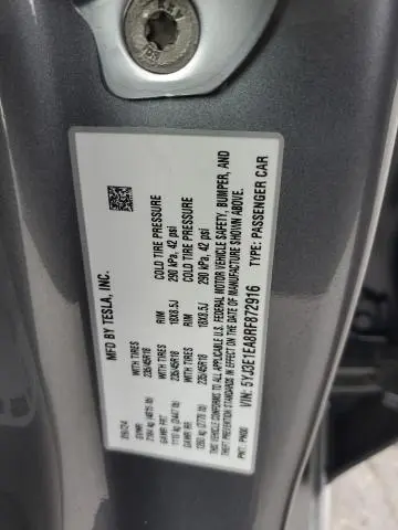 2024 TESLA MODEL 3   