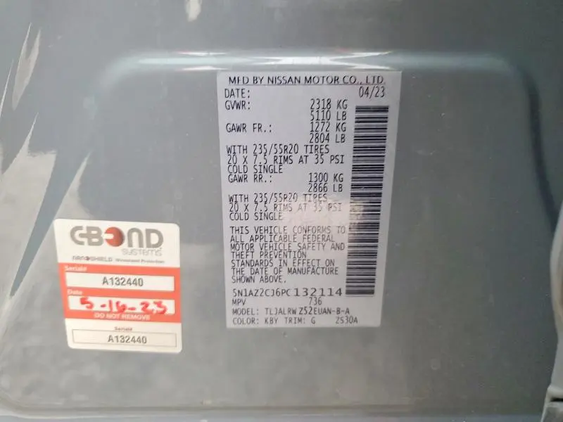 2023 NISSAN MURANO SL  