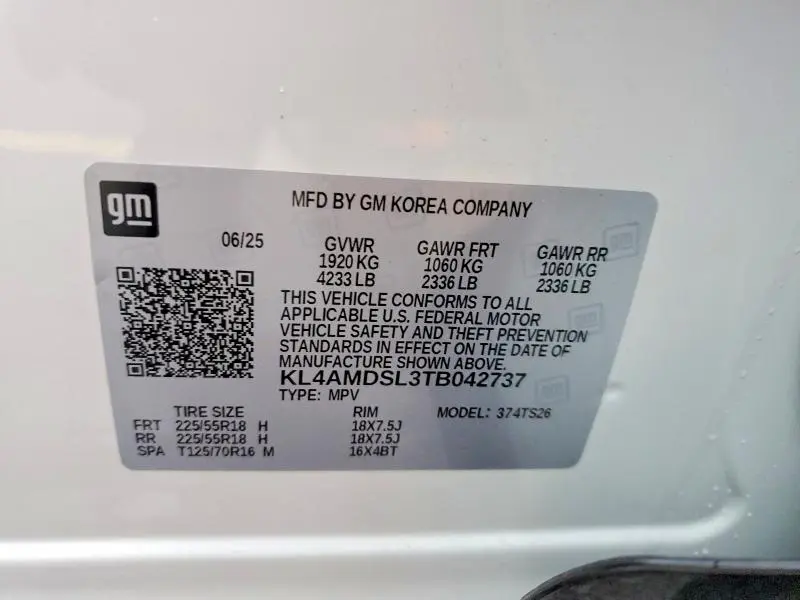 2026 BUICK ENCORE GX SPORT TOURING  