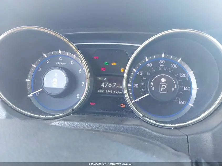 2013 HYUNDAI SONATA GLS