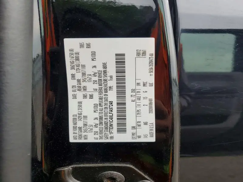 2020 FORD F150 SUPERCREW  