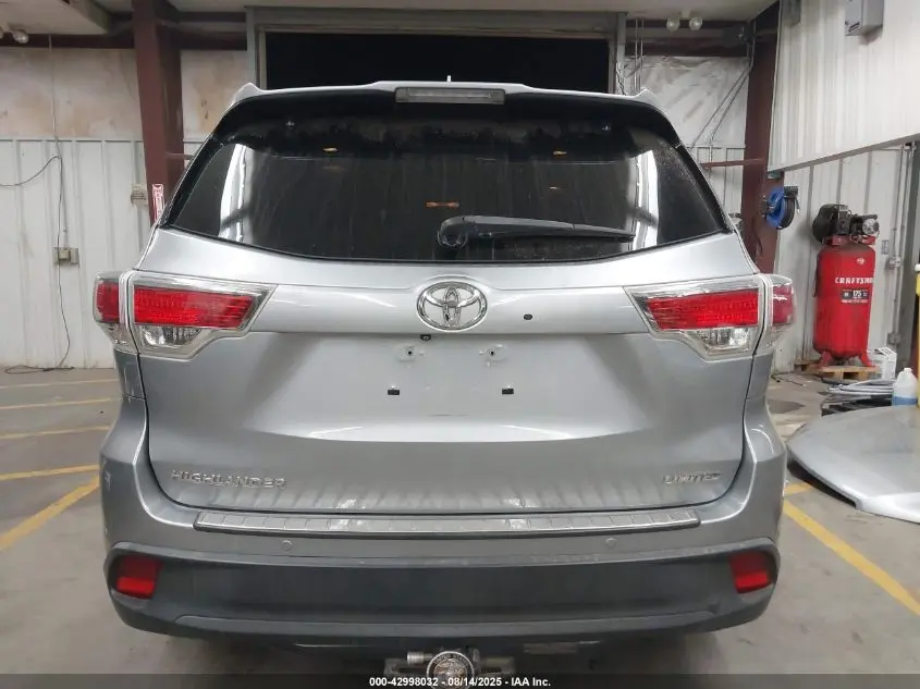 2015 TOYOTA HIGHLANDER LIMITED V6