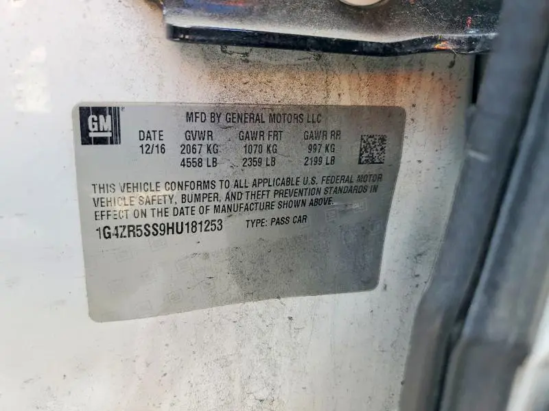 2017 BUICK LACROSSE PREMIUM  