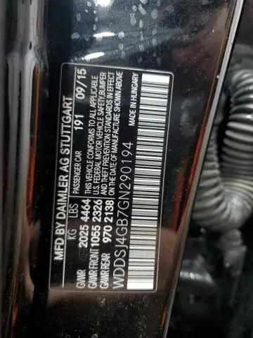 2016 MERCEDES-BENZ CLA 250 4MATIC  