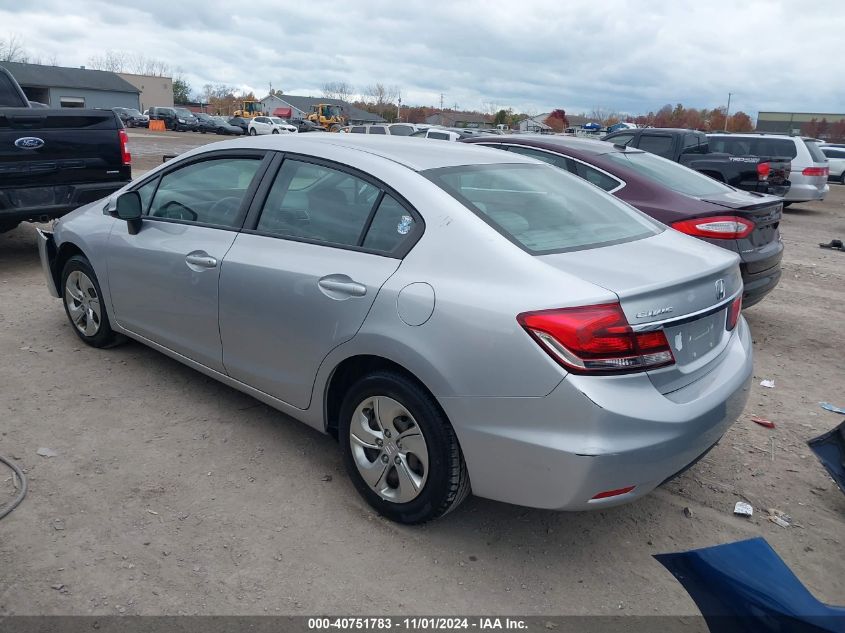 2013 HONDA CIVIC LX