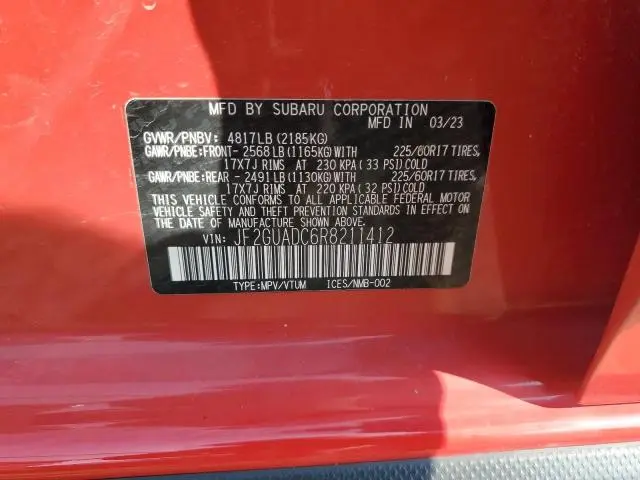 2024 SUBARU CROSSTREK PREMIUM  