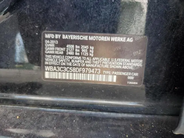 2013 BMW 320 I XDRIVE  