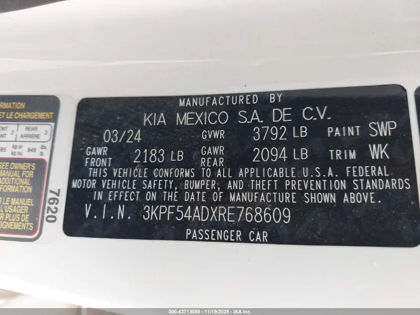 2024 KIA FORTE GT-LINE